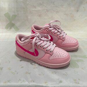 Nike Dunk Low Classic Casual Sneakers, Pink